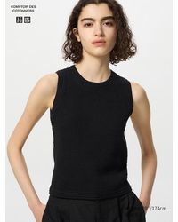 Uniqlo - Baumwolle Pullover (Popcorn-Textur, Kurz) - Lyst