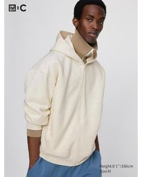 Uniqlo - Sweat Oversized Full-Zip Hoodie - Lyst