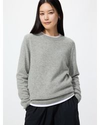 Uniqlo - 100% Cashmere Crew Neck Jumper - Lyst