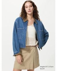 Uniqlo - Zip-Up Short Jacket - Lyst