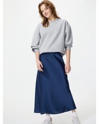 Uniqlo - Satin Skirt - Lyst