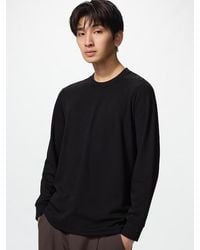 Uniqlo - Heattech Ultra Warm Crew Neck T-Shirt (Long Sleeve) - Lyst