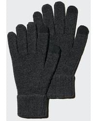 Uniqlo - Heattech Knit Gloves - Lyst