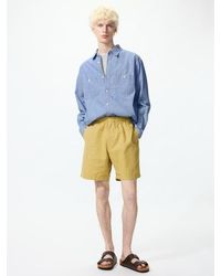 Uniqlo - Linen Blend Easy Shorts - Lyst