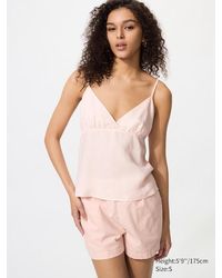 Uniqlo - Linen Blend Camisole Top - Lyst