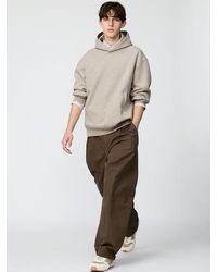 Uniqlo - Barrel Leg Trousers - Lyst