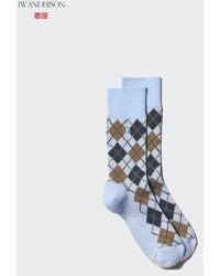 Uniqlo - Heattech Socks (Argyle) - Lyst