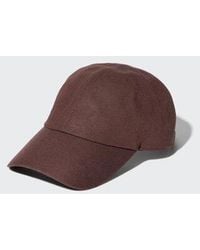 Uniqlo - Adjustable Linen Blend Cap - Lyst