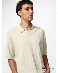 Uniqlo - Washable Knit Skipper Polo Jumper - Lyst