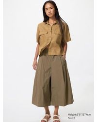Uniqlo - Nylon Culottes - Lyst