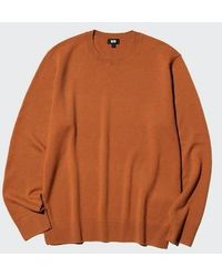 Uniqlo - 100% Cashmere Crew Neck Jumper - Lyst