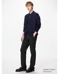 Uniqlo - Smart 2-Way Stretch Trousers (Longer) - Lyst