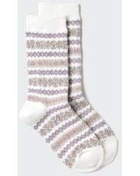 Uniqlo - Calze Termiche Heattech Con Motivo - Lyst