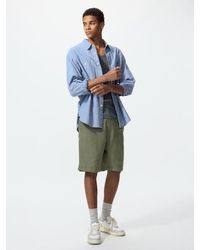 Uniqlo - Linen Blend Shorts - Lyst
