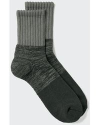 Uniqlo - Heattech Half Socks (Colour Block, Pile, Soft Fit) - Lyst