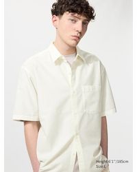 Uniqlo - Seersucker Shirt (Short Sleeve) - Lyst