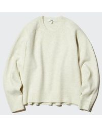 Uniqlo - Soufflé Yarn Crew Neck Jumper - Lyst