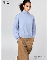 Uniqlo - Jersey Algodón Suave Cuello Redondo - Lyst