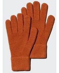 Uniqlo - Heattech Knit Gloves - Lyst