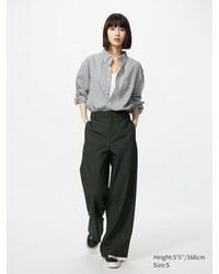 Uniqlo - Pantalón Smart Ancho - Lyst