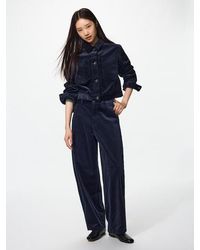 Uniqlo - Corduroy Barrel Trousers - Lyst