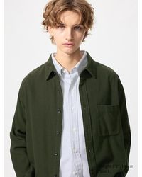 Uniqlo - Flannel Shirt (Regular Collar) - Lyst