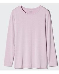 Uniqlo - Heattech Crew Neck T-Shirt - Lyst