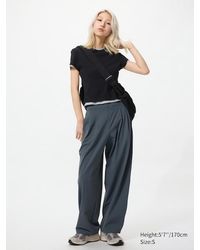 Uniqlo - Ultra Stretch Active Wijde Broek (Uv-Bescherming) - Lyst