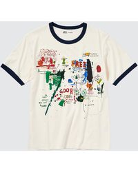 Uniqlo - Baumwolle ut archive ny pop art bedrucktes t-shirt (jean-michel basquiat) - Lyst