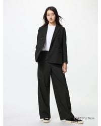 Uniqlo - Pantalón Smart Ancho (Largo) - Lyst