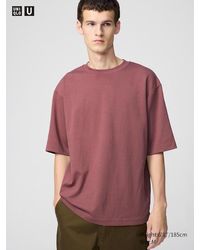 Uniqlo - Airism Camiseta Algodón Oversize - Lyst