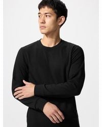 Uniqlo - Heattech Ultra Warm Crew Neck T-Shirt (Long Sleeve) - Lyst