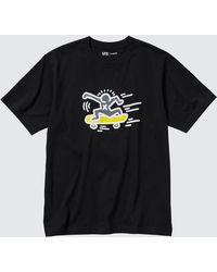 Uniqlo - Baumwolle ut archive ny pop art bedrucktes t-shirt (keith haring) - Lyst