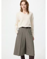 Uniqlo - 100% Cashmere V Neck Jumper - Lyst