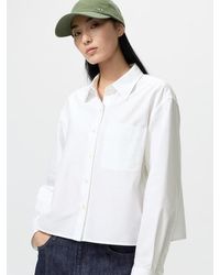 Uniqlo - Oxford Boxy Shirt - Lyst