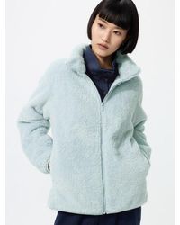Uniqlo - Fluffy Yarn Fleece Full-Zip Jacket - Lyst
