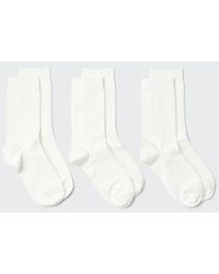 Uniqlo - Socks (3 Pairs) - Lyst