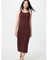 Uniqlo - Ribbed Bra Dress (Sleeveless, Striped) - Lyst