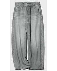 Uniqlo - Baggy Barrel Leg Jeans - Lyst