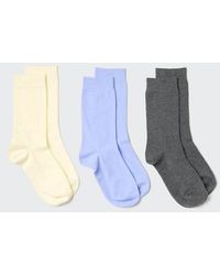 Uniqlo - Socks (3 Pairs) - Lyst