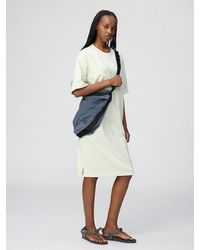 Uniqlo - Airism Cotton Relaxed Dress (Short Sleeve) - Lyst