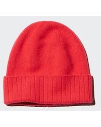Uniqlo - 100% Cashmere Knit Beanie - Lyst