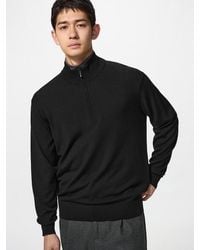Uniqlo - 100% Merino Half-Zip Jumper - Lyst