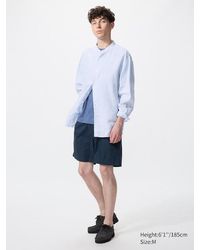 Uniqlo - Linen Blend Easy Shorts - Lyst