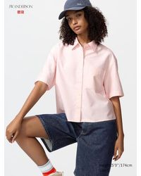 Uniqlo - Oxford Boxy Shirt - Lyst