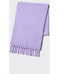 Uniqlo - Soufflé Yarn Chunky Stole - Lyst