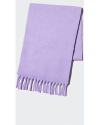 Uniqlo - Bufanda Maxi Punto Suave Soufflé - Lyst