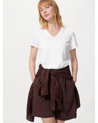 Uniqlo - Slub Jersey V Neck T-Shirt - Lyst