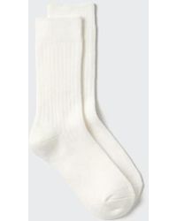 Uniqlo - Heattech Socks (Ribbed) - Lyst