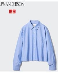 Uniqlo - Oxford Boxy Shirt - Lyst